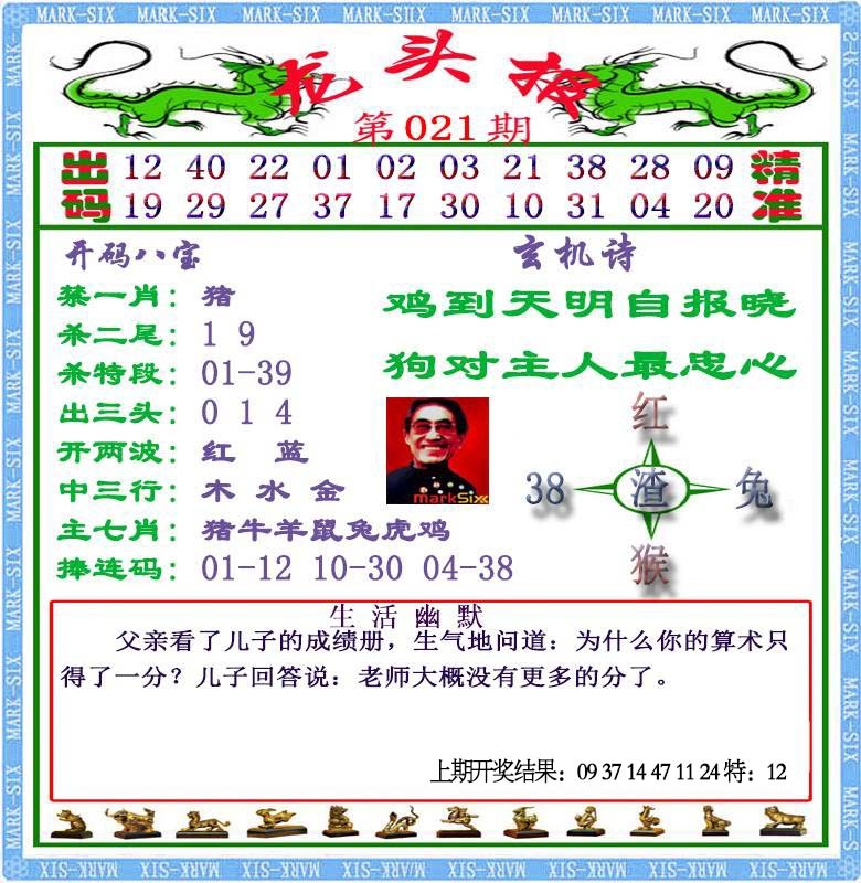021期龙头报[图]