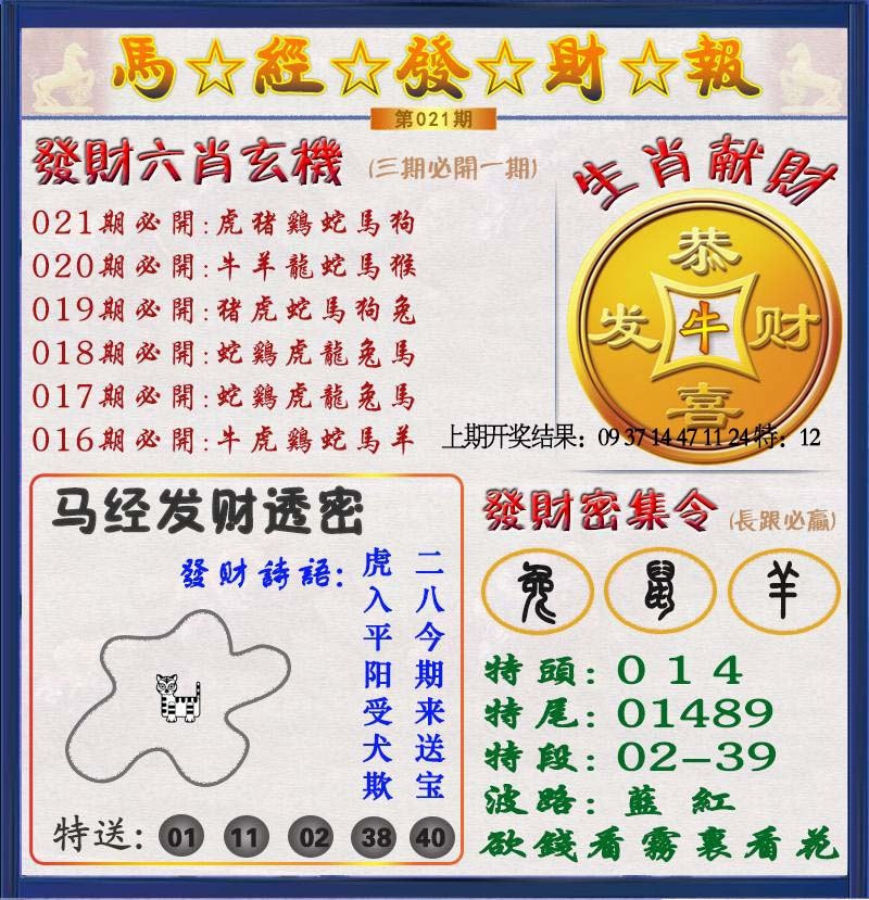 021期发财报[图]