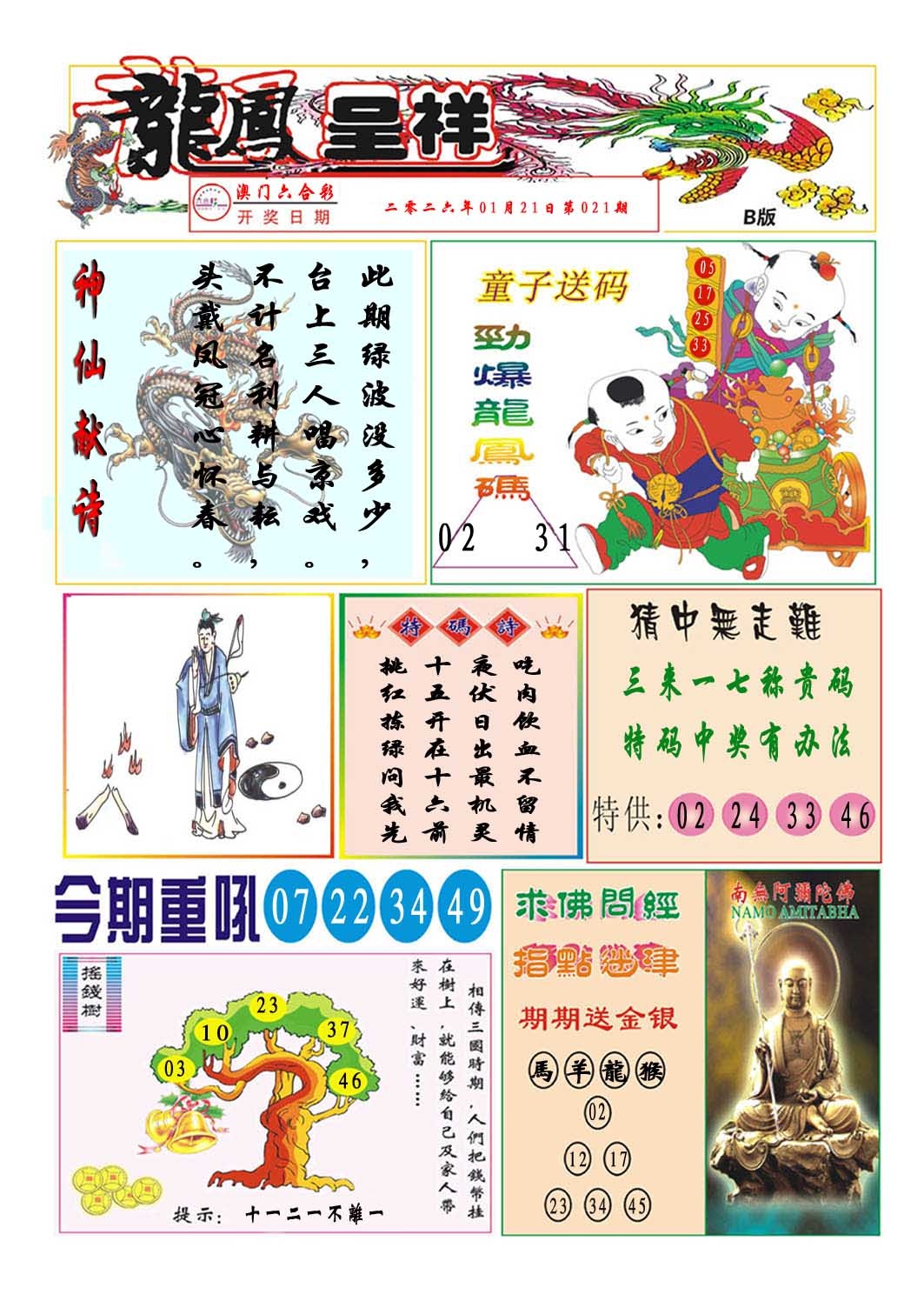 021期龙凤呈祥B[图]