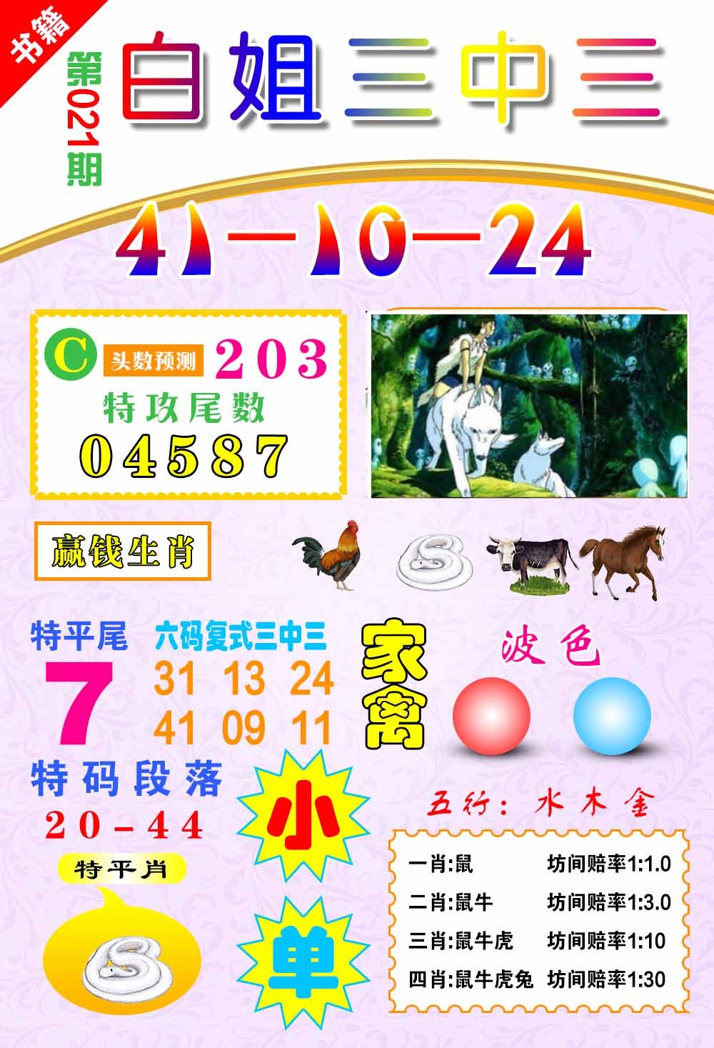 021期澳门白姐锦囊[图]