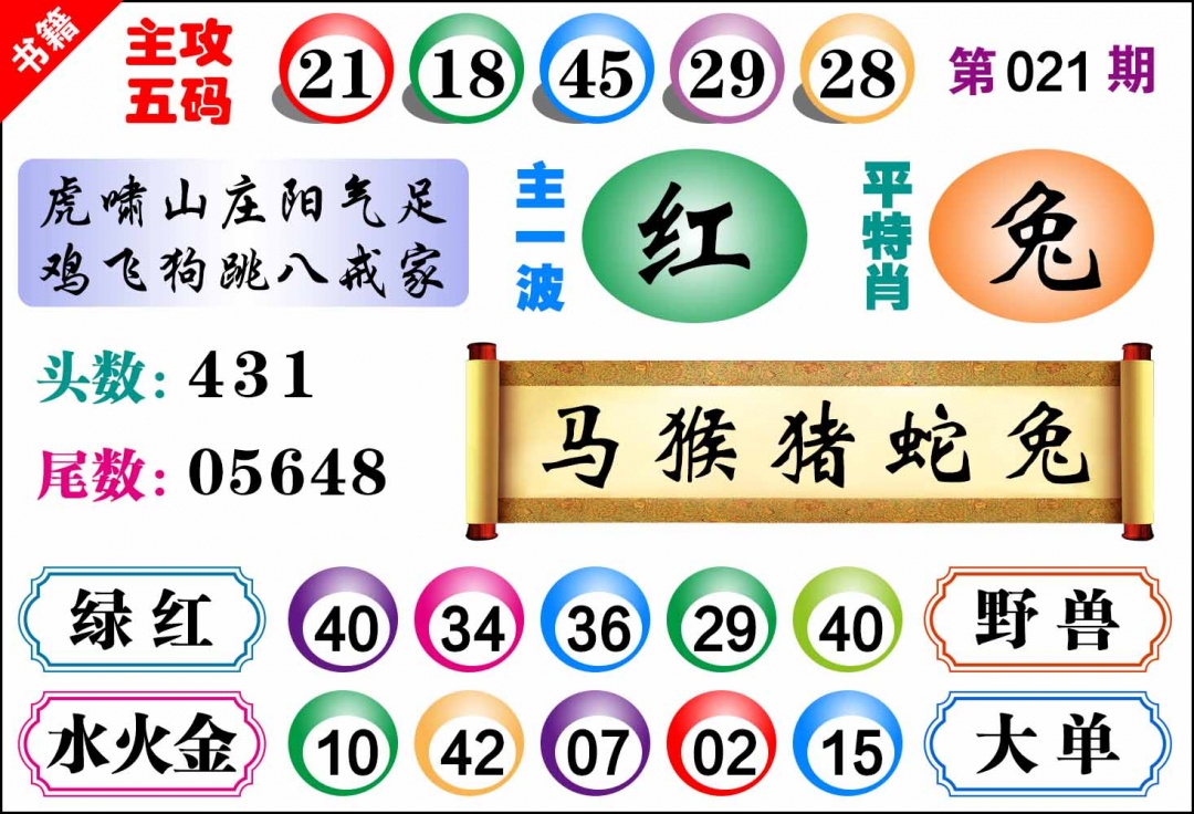 021期澳门主攻五码[图]