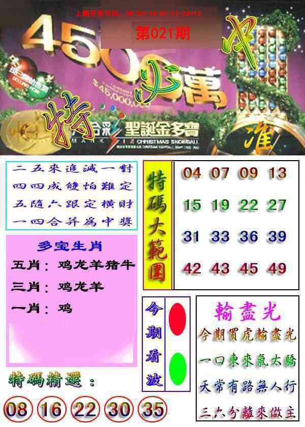 021期特必中[图]