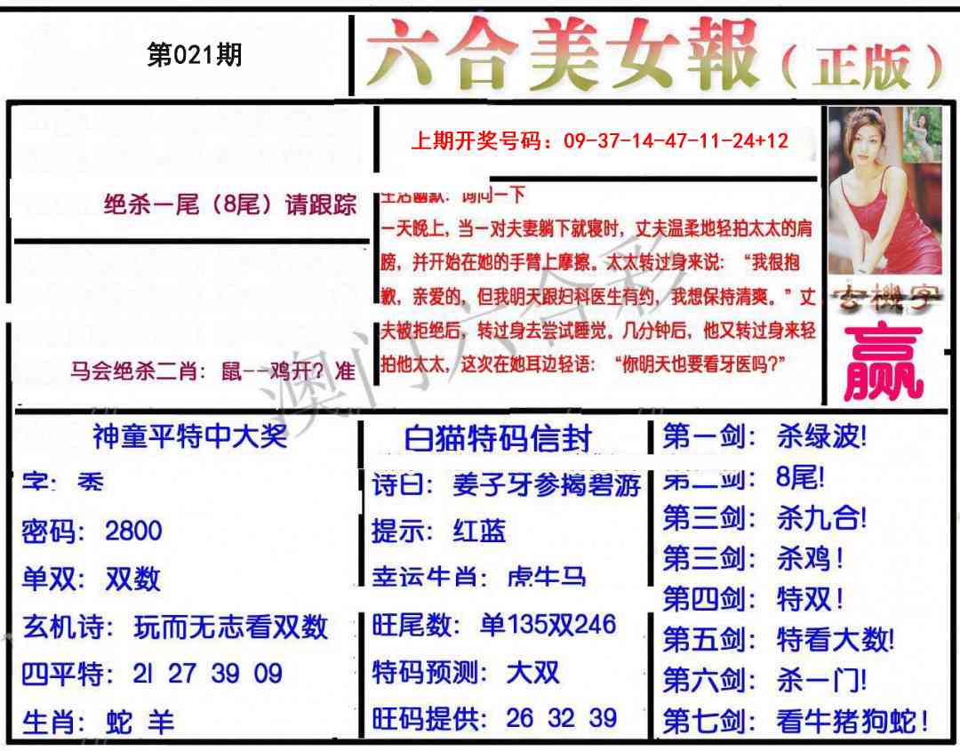 021期美女报[图]