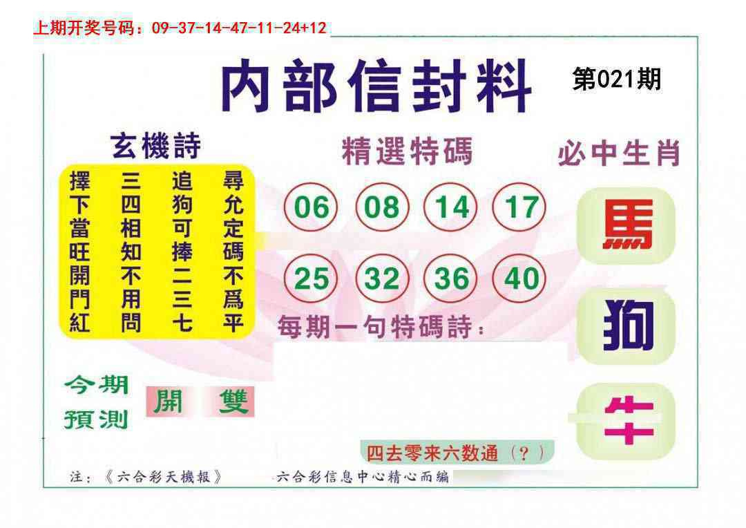 021期内部信封料[图]