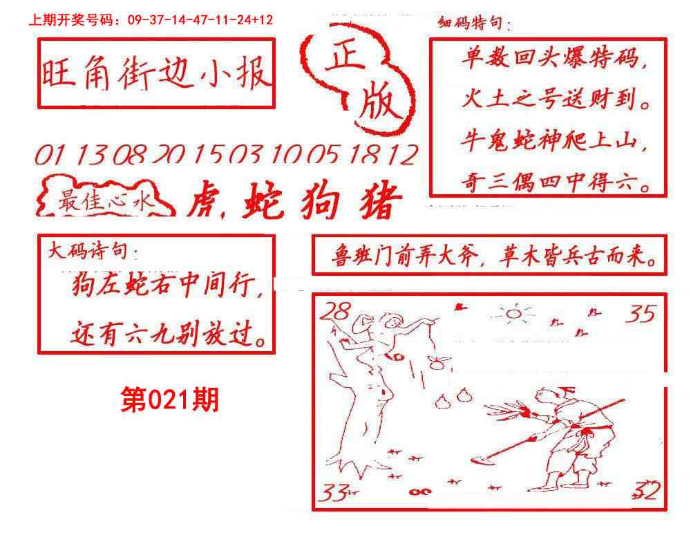 021期旺角街边小报[图]
