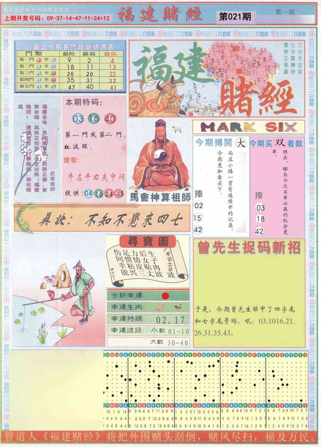 021期福建赌经A[图]