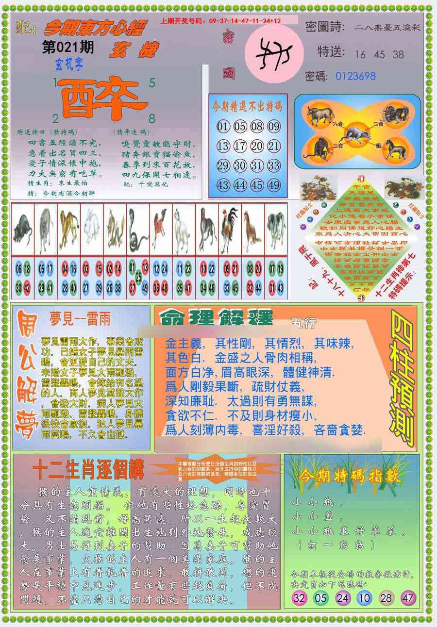 021期(新版)东方心经B[图]