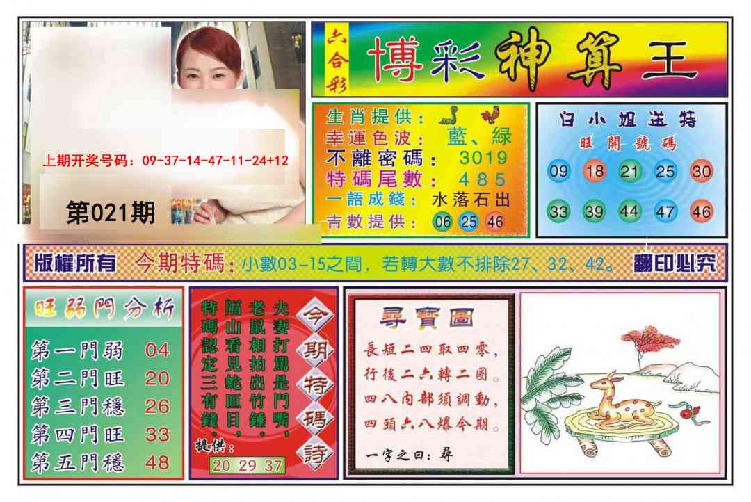 021期博彩神算王[图]