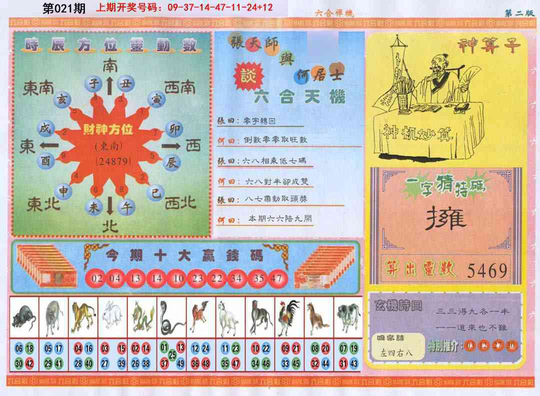 021期六合禅机B[图]