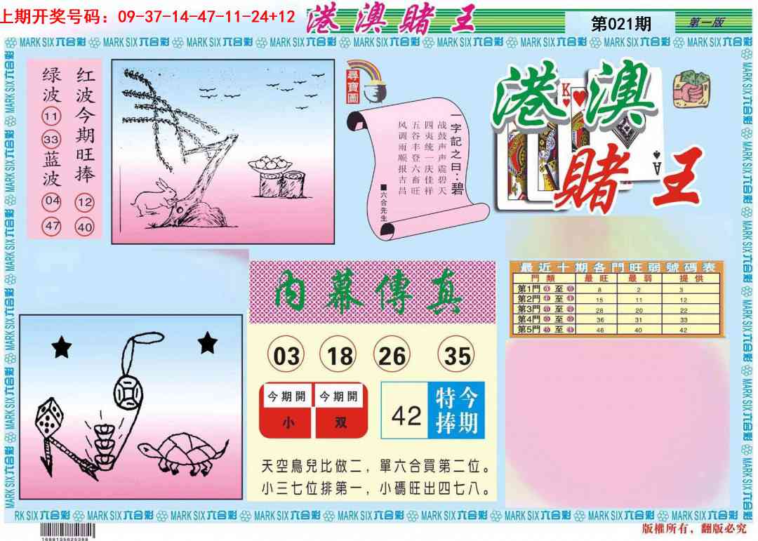021期港澳赌王A[图]