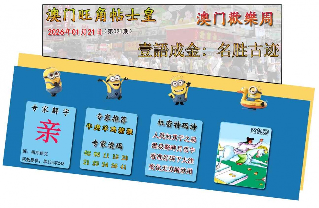 021期旺角贴士皇[图]